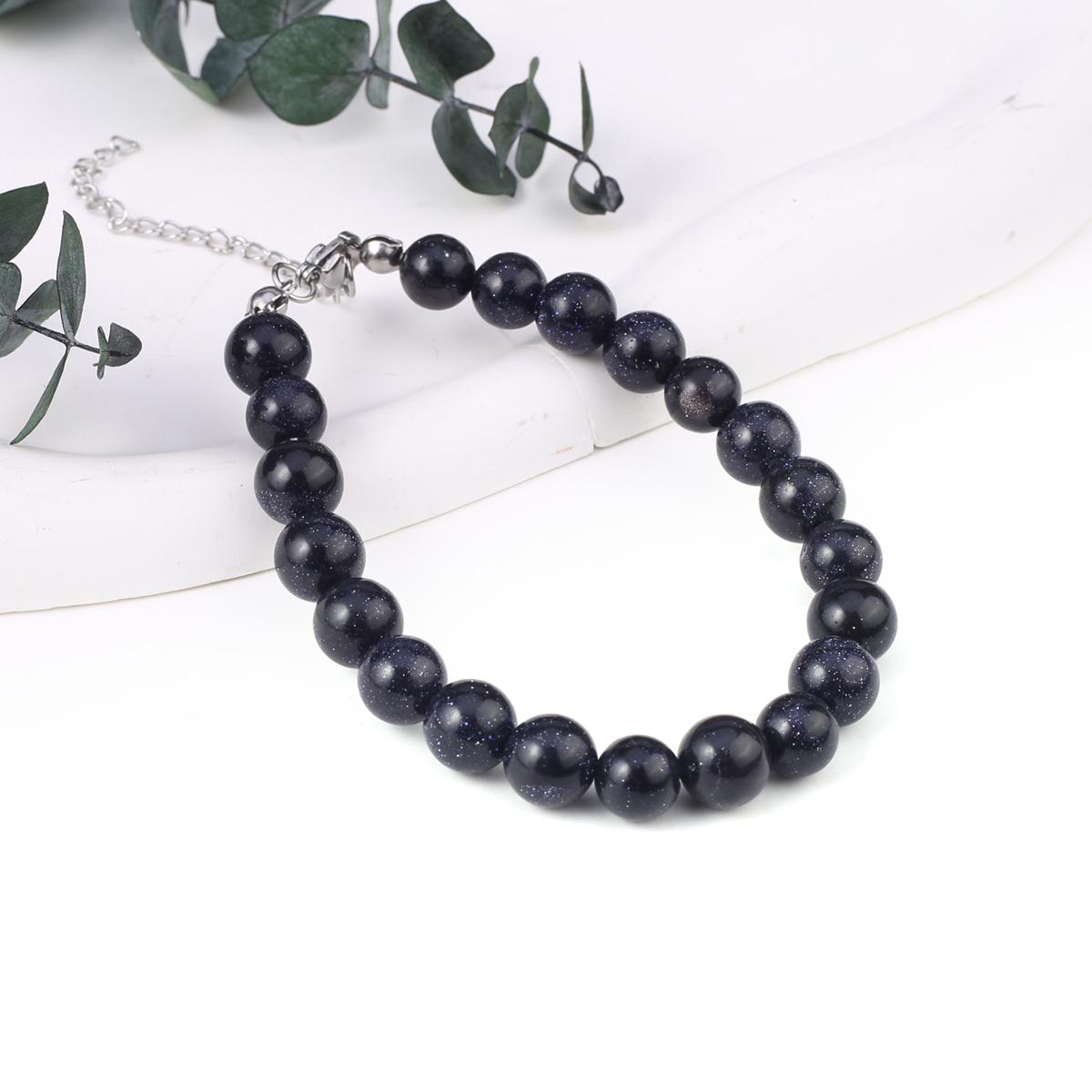 

Новый стильный женский браслет, натуральный камень, флюорит/агат/розовый кварц/унакит, бусины 8X8 мм, подвески для женщин, подарок на день рождения Bland Sand