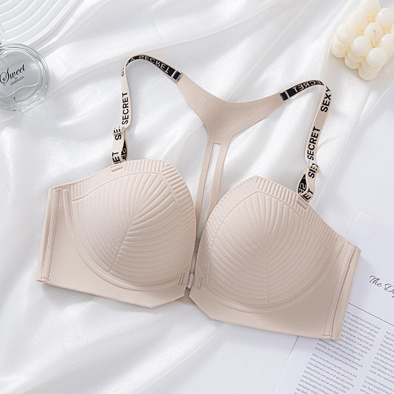 New Underwear Women Gather Small Breasts, Show Large and Seamless, Comfortable and Sexy Bra, Upper Support Anti-sagging No Steel Ring Bra -