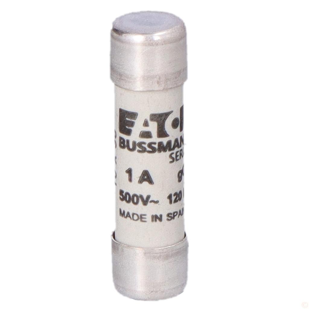 Cylindrical insert 10 x 38 1A GG 500V AC CYLINDRICAL FUSE 10 x 38 1A