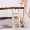 Pet Bird Cage Funfair Stand Swing Parrots Swing Gym Toy Funfair Training