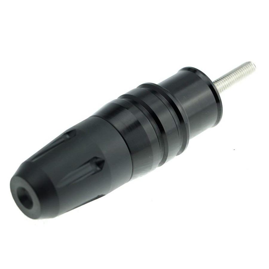 CNC Racing Motorcycle Fall Pads Rubber Pad Black Frame Engine Protection 19mm Bolts