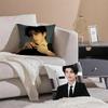 Cool Actor Zhang Linghe Cushion Cover Comfortable Reversible Pillow Cover Ideal For Car Sofa Bedroom & Beyond