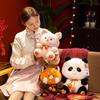 PP Cotton Persimmon Panda Plushies Dolls Fluffy Zoo Persimmon Stuffed Toy  Decorate Present