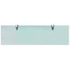 Étagères murales - VIDAXL - 2 pcs - Verre incassable trempé - 70x20 cm - Capacité 10 kg