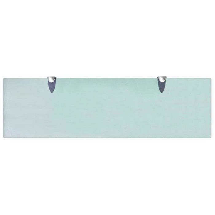 Étagères murales - VIDAXL - 2 pcs - Verre incassable trempé - 70x20 cm - Capacité 10 kg