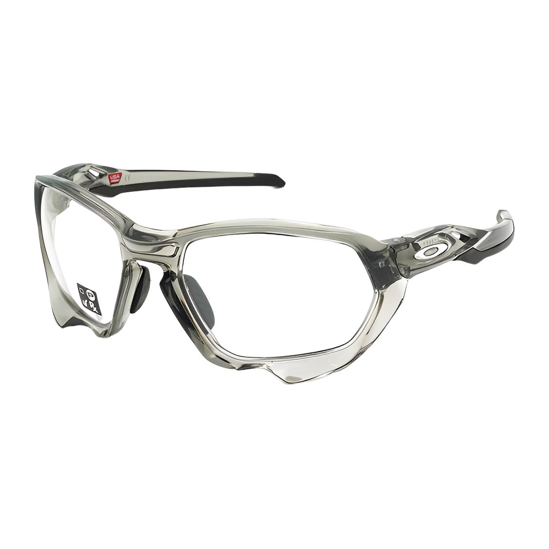 Lunettes de soleil Oakley Uniques Confortables Forme Irrégulière Lunettes de soleil Unisexe Gris 0OO9019A-03 Eyeglass Case+Dust Bag,59,Gray