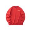Anta Sweatshirts Unisex Red Crew Neck Moderate Regular 952218764-6