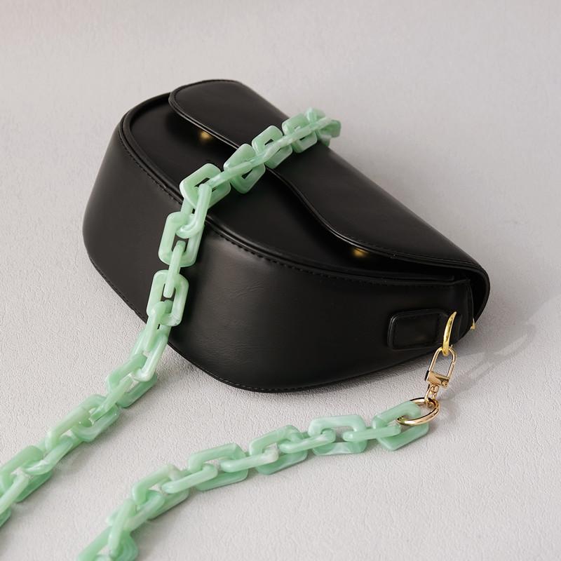 New Woman Bag Chain Accessory Detachable Parts Candy Crossbody Resin Luxury Strap Women Handbag Chains Acrylic Shoulder Handles