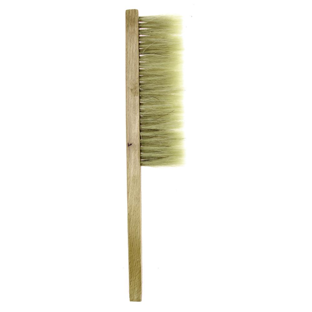 Beehive Brush Tool Smooth Surface Practical Beehive Cleaning Tool Natural Wood Apiculture Wood Bristles for Brushing Bees