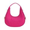 Chic Crescent Felt Shoulder Bag For Women Trendy 2023 Street Style Handbag