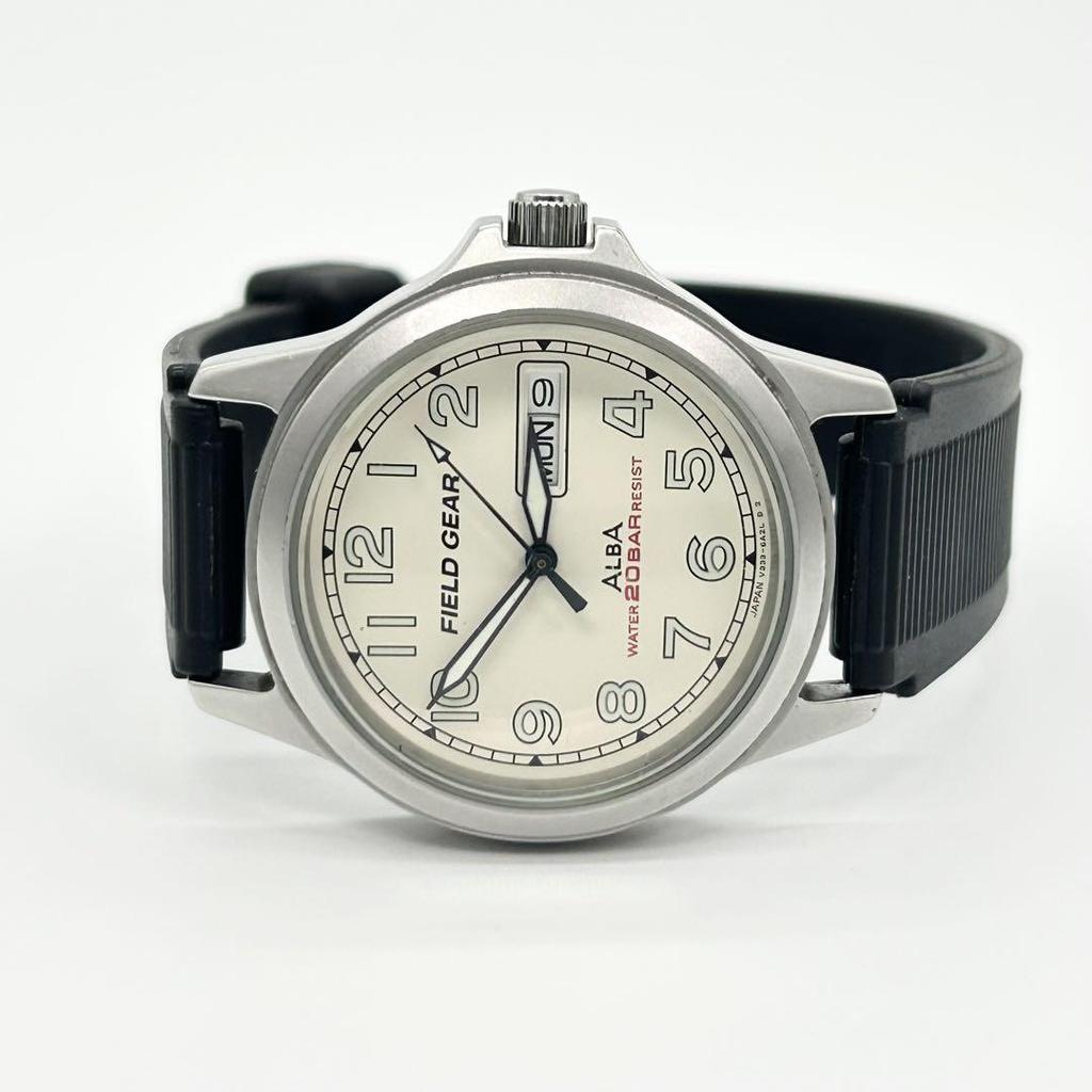 [USED] SEIKO ALBA FIELD GEAR quartz watch