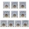 Dial Type DC Voltage Meter Voltmeter Analog Panel Rectangular Plastic Volt Tester 3/5/10/15/20/30/50/100/150/250V