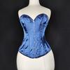 Halloween Court Corset Satin Bustier Push Up Shapewear