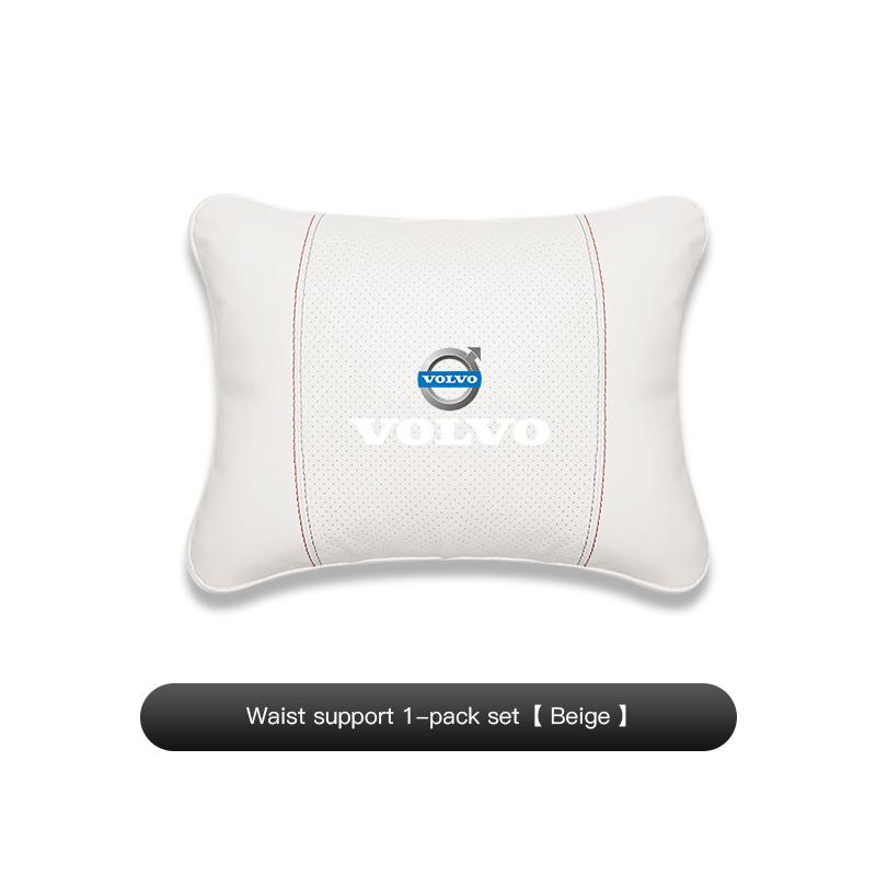 Car Headrest Neck Pillow Waist Pillow For Volvo V60 V40 XC90 S60 C30 XC60 V50 V70 S90 Olestar AWD XC40 Car Interior Accessories
