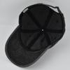 Washable Denim Baseball Cap New Summer Solid Color Cotton Cap Women Ponytail Hats Men Baseball Cap Outdoor Visor Casual Cap
