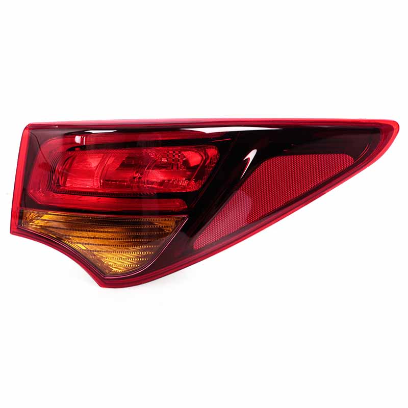 No Bulb/LEDFor Hyundai Santa Fe 2017 2018 2019 Rear Taillights Turn Signals Brake Parking Lights Reverse lights flashing light