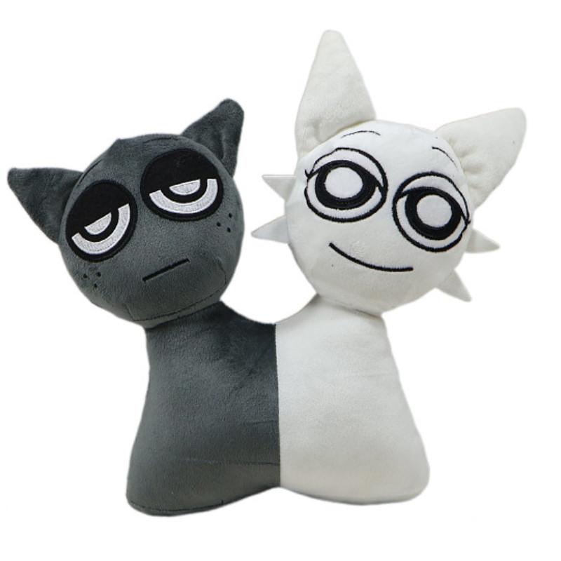 Siamesed Incredibox Sprunki Plush Toy Cartoon Stuffed Doll Game Gift Decoration