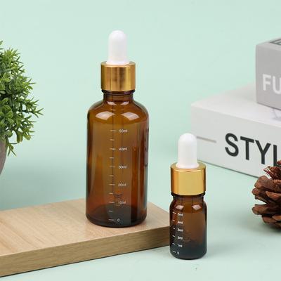 5 ml – 100 ml Tropfflaschen mit Skala, Reagenz, Augentropfen, Bernsteinglas, Aromatherapie, Flüssigkeitspipette, Flasche, nachfüllbare Flaschen, Reise