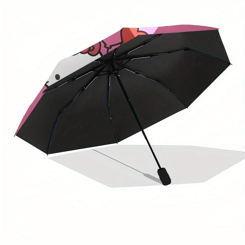 1pc Hello Kitty Friends Circle Umbrella with Plastic Handle,Suitable for All Seasons Home Travel Outdoor UmbrellaSanlio468