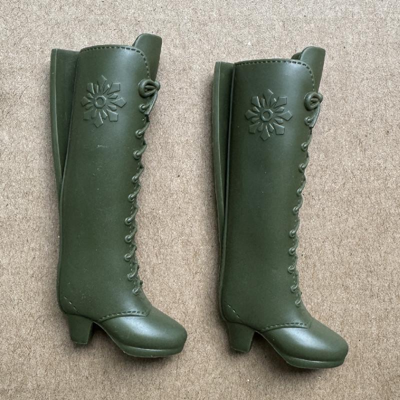 1/6 Puppenschuhe Stiefel Kinder DIY Spielpuppen Zubehör Schuhe Rosa Weiß Gelb Schwarz Grün Puppendekorationen Mädchen Sammlung Spielzeug