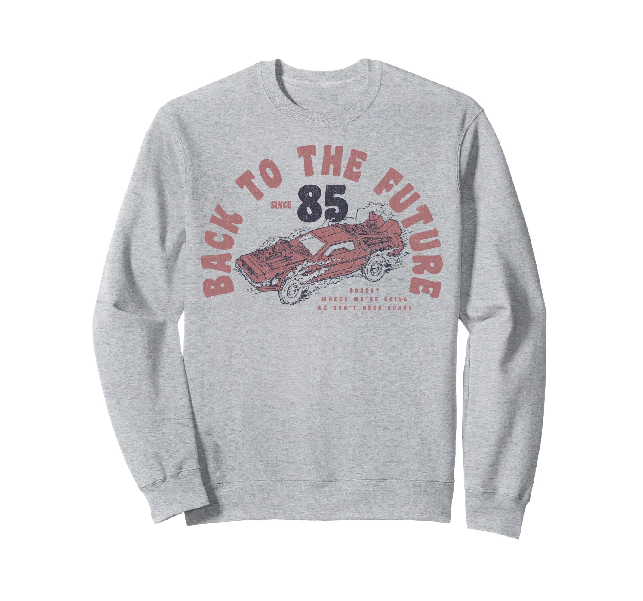 Back to the Future Vintage DeLorean Sweatshirt