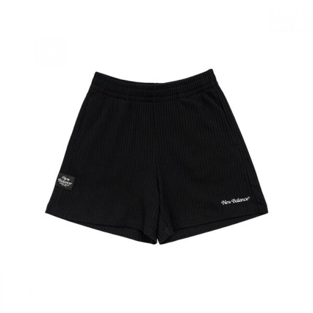 

New Balance Женские мягкие ребристые короткие брюки из 4 частей Nbnvf2w312 19 S(70)