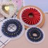 1PC Plissador de Plástico Decoração de Produtos Broche DIY Suprimentos DIY Porta Crachá Plissador Ferramenta de Plissado Feita à Mão Nijigen 9/12/15cm