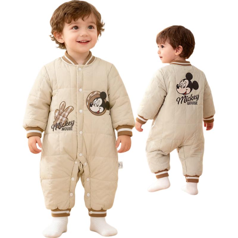 Disney Mickey Mouse Padded Winter Jumpsuit Romper
