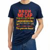 Streetwear Sommer Für Ihn T-Shirt Bruh Kein Scherz Nichts Übrig Geilster Mittelmäßiger Skibidi Sommer Lecker Kurzarm Atmungsaktiv Rundhals