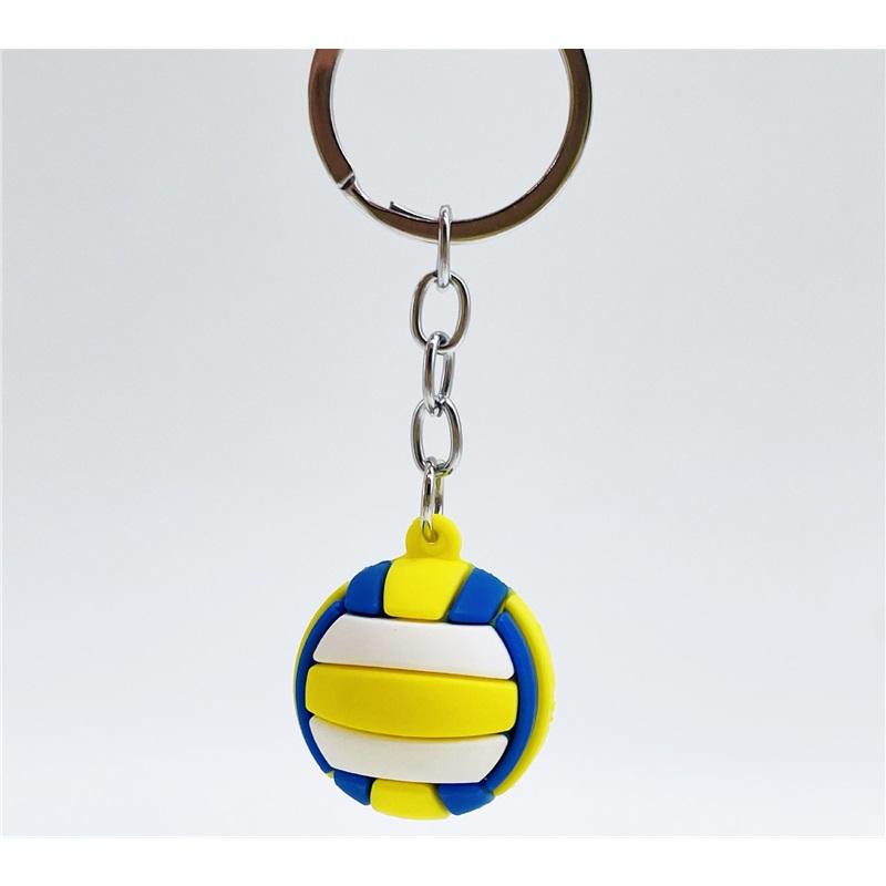 Creative Keychains for Volleyball and Baseball, Commemorative Equipment Business, Gifts for Football, Basketball, Beach Volleyball,