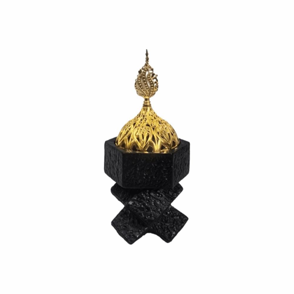 Decorative Cross-Knot Incense Burner Artistic Sandalwood Incense Burner  Yoga