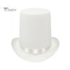 Black Magician Hats High Top Hat British Jazz Topper Male for Plays And Female Court Gentleman Flat Felt Performances Role Play Christmas Dressing