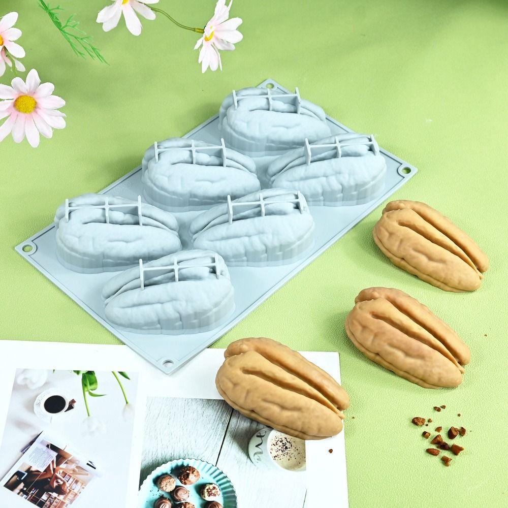 Food Grade Silicone Nuts Silicone Mold Heat Resistant French Pastry Mold  Chocolate