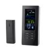 Wireless Weather Forecast Station Indoor Outdoor Thermometer Hygrometer Color Display Digital Temperature Humidity Monitor Alarm Clock Backlight