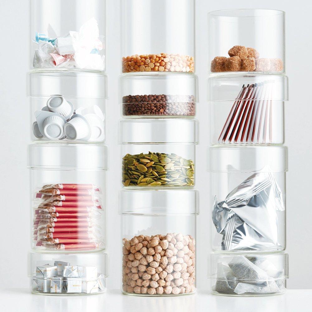 Kinto SCHALE Glass Case, 100x130mm, Clear, 25763