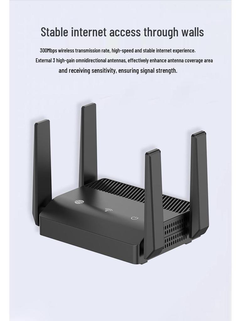 Dual-Band Gigabit Home WiFi Router with All-Gigabit Ports