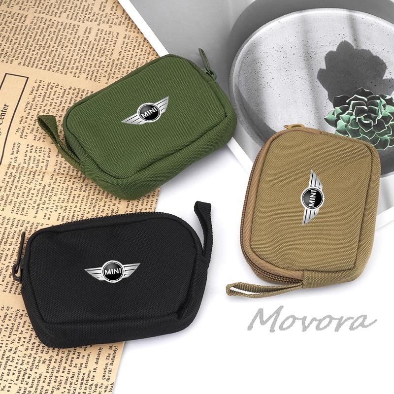 Portable Car Driver License Key Bag Storage Wallet Keyring For MINI Cooper F54 F55 F56 R56 R60 SONE Roadster Clubman Coupe Pwaxk99