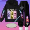 Movie Korean Style Sets Children Hoodies Pullover Sweatshirt Trucksuit Cartoon Girls Boy Kids Clothes