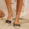Fashion 2025 Summer New Fashion Flat Open Toe Sandals Women's Cross Strap Sandals for Women Gladiator Beach Sexy Rome Zapatos Mujer