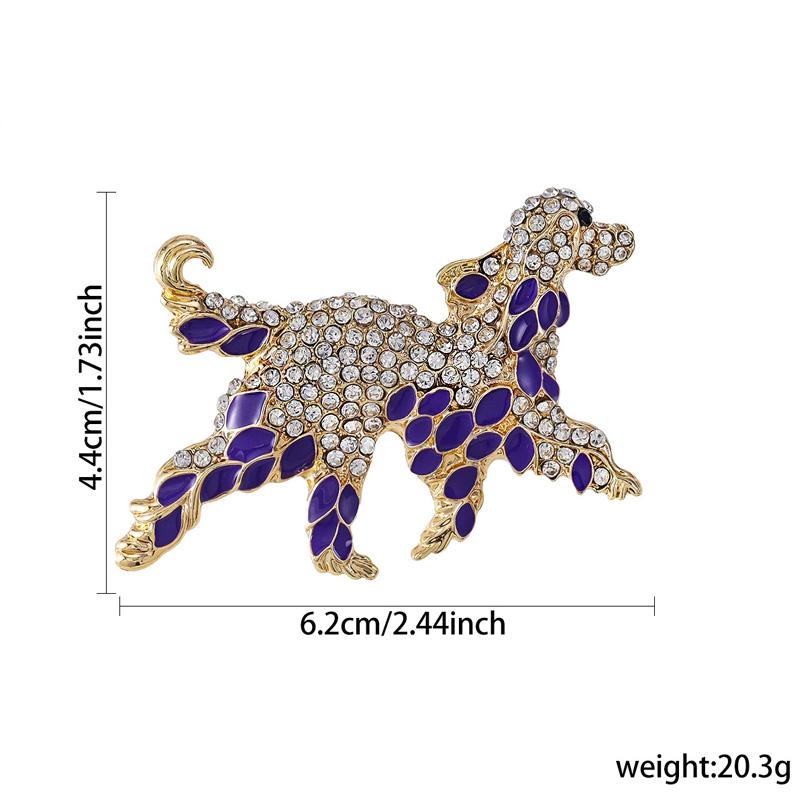 1PC Rhinestone Baroque Style Bear Shrimp Shape For Women Girls Animal Brooches Vintage Coat Suit Accessories Elephant Frog