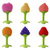Infant Silicone Grind Teeth Toys Newborn Creative Fruits Shaped Teething Tools