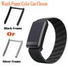 Kompatibel für Whoop 5.0 Nylon-Gewebe Weiches Atmungsaktives Verstellbares Ersatz-Armband für Whoop 5.0 Metallrahmen Band Zubehör