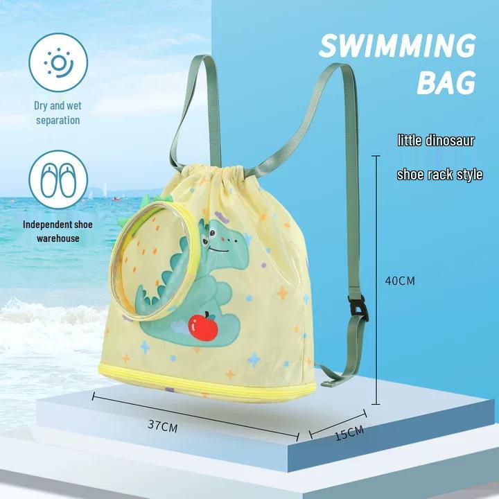 Wasserdichte Nass-/Trocken-Badetasche: Strand- & Sportrucksack für Kinder & Erwachsene