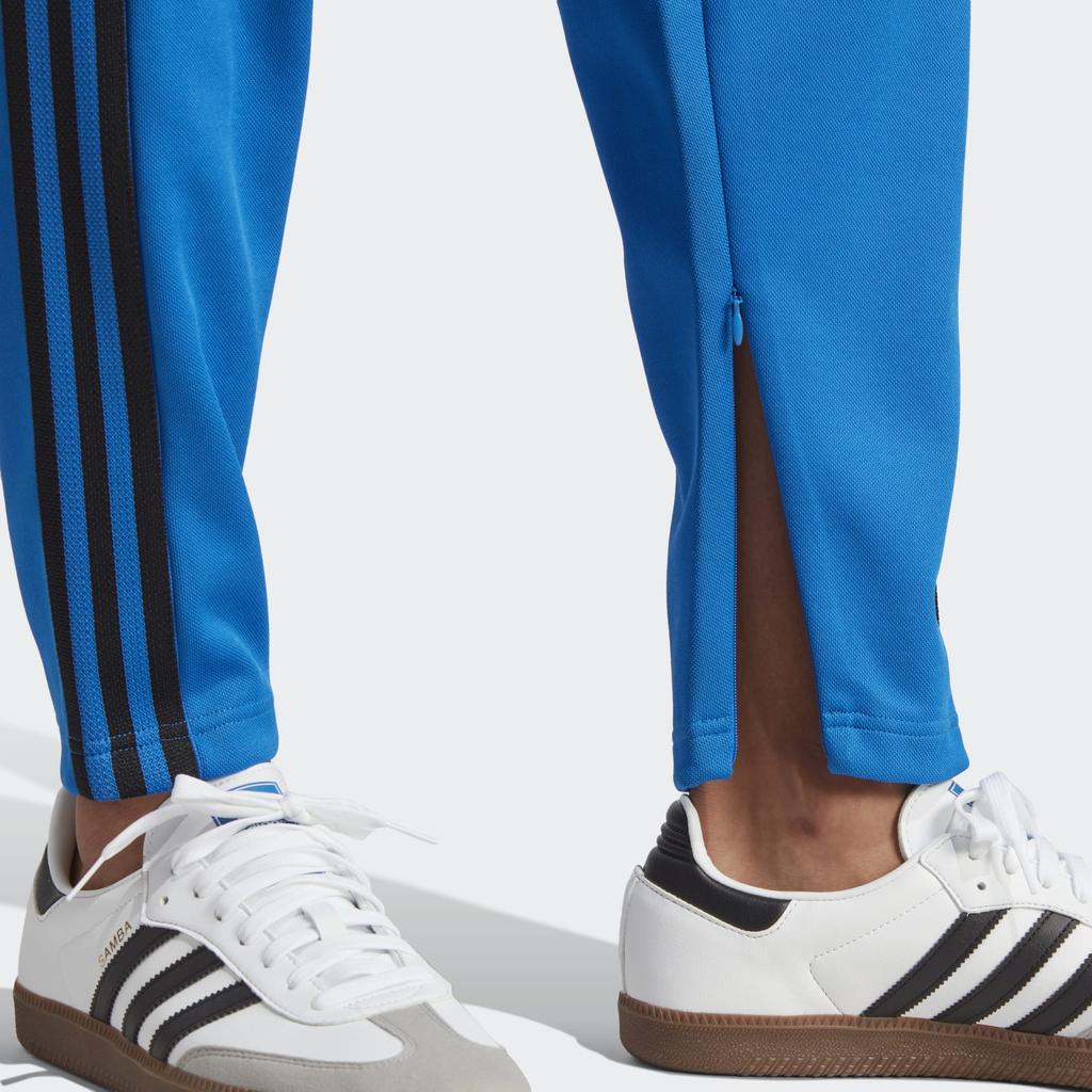 Adidas Originals Trefoil Embroidered Straight-Leg Track Pants Men Bottoms Bright-Blue IA2464