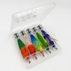 5Pcs Glows Squid Jig Lures Cuttlefish Sleeve Squid Jig Baits Night Fishing Octopuses Lures Hard Artificial Shrimp Baits