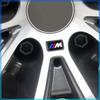 10Pcs Carbon Fiber Steering Wheel Car Logo Emblem 3D Stickers For BMW Mercedes benz Alfa Romeo Dodge Renault Mini Mazda Opel Toyota Ford Jeep Honda
