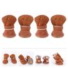4pcs Dog Snow Boots Winter Warm Fleece Pet Shoes Anti-Slip Soles Adjustable Closure For Hiking Walking Outdoor Use Pet Dog Boots