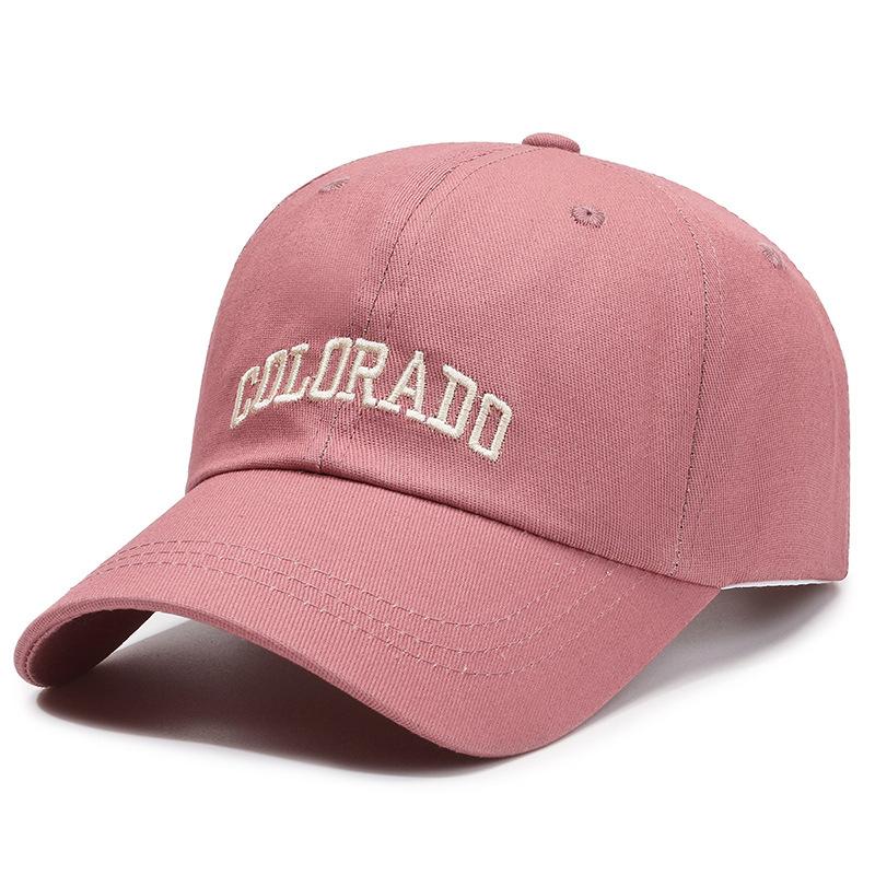 Men's and Women's Fashion Baseball Cap Soft Top Letter Embroidery Design Breathable Hiking Fishing Travel Cycling Sports Fit Hat