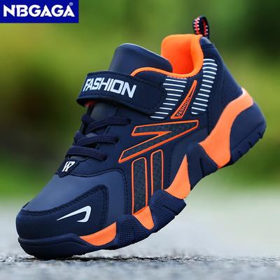 Çocuk Erkek Ayakkabıları Okul Spor Moda Deri Çocuklar İçin Tenis Günlük Spor Ayakkabıları Çocuk Erkek Koşu 7-12 Yaş Yürüyüş Ayakkabısı