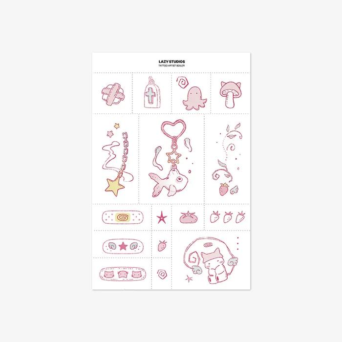 

Тату-мастер Котел 01 Временная тату-наклейка